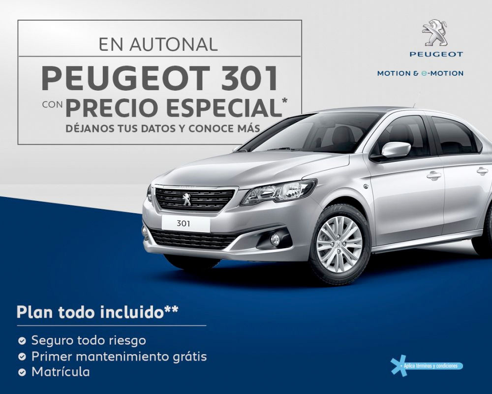 Peugeot 301 con precio especial