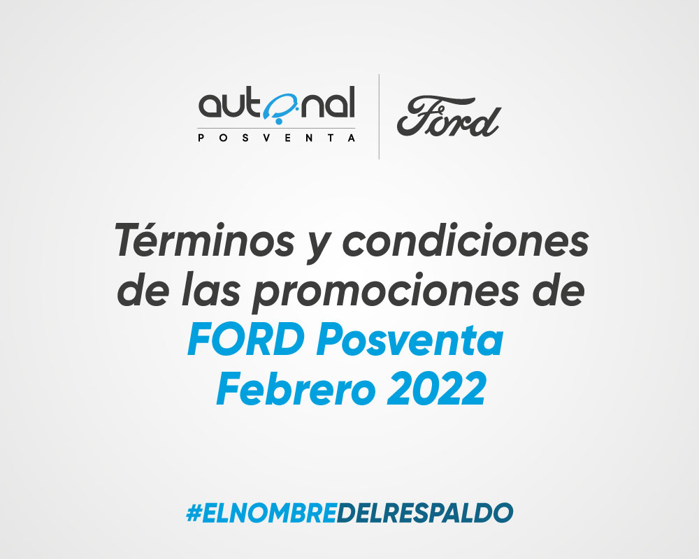 Posventa Ford - febrero 2022