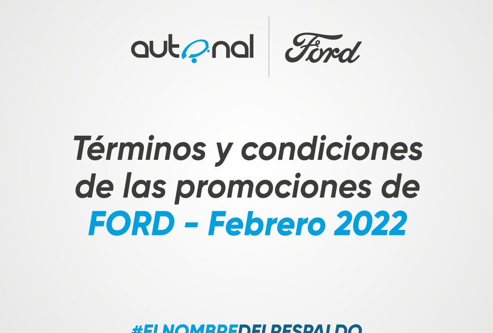Autonal Banners Legales Ford