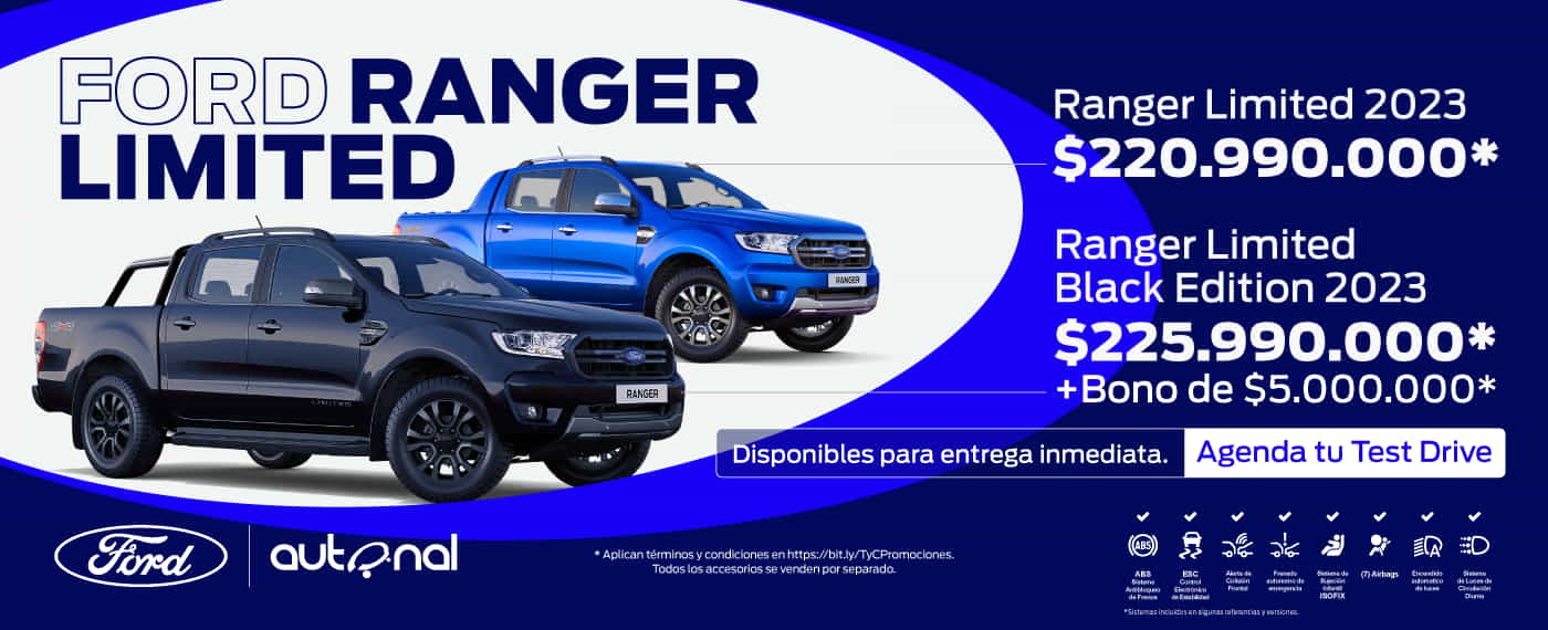 Ford Ranger Limited Autonal