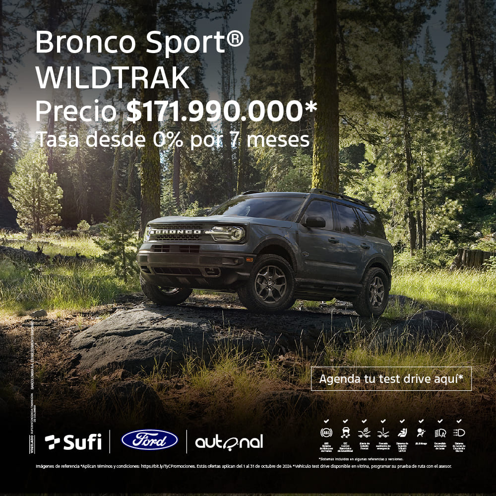 Ford Bronco Wildtrak 1400x570px