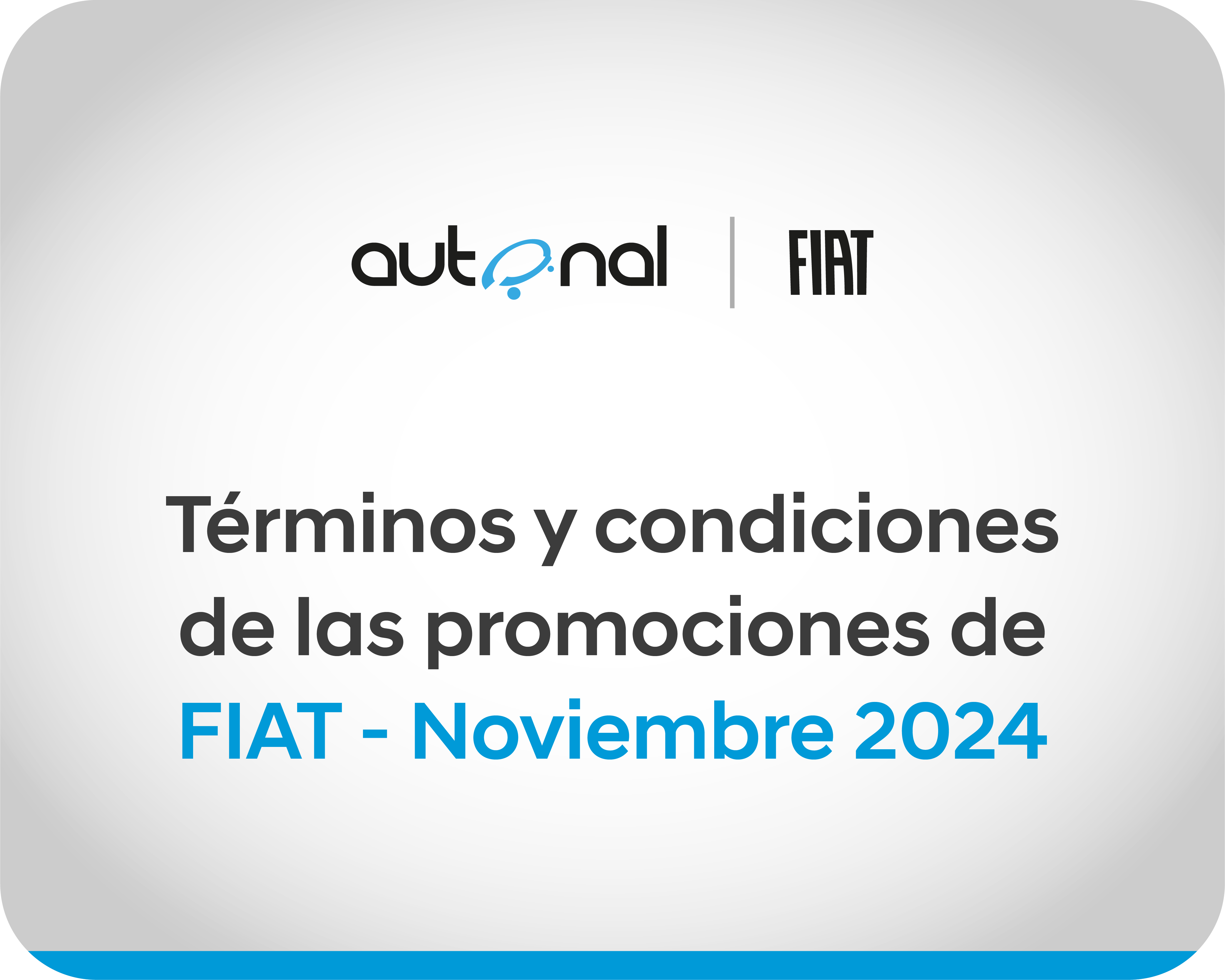 Términos y Condiciones de las Campañas de FIAT Noviembre 2024