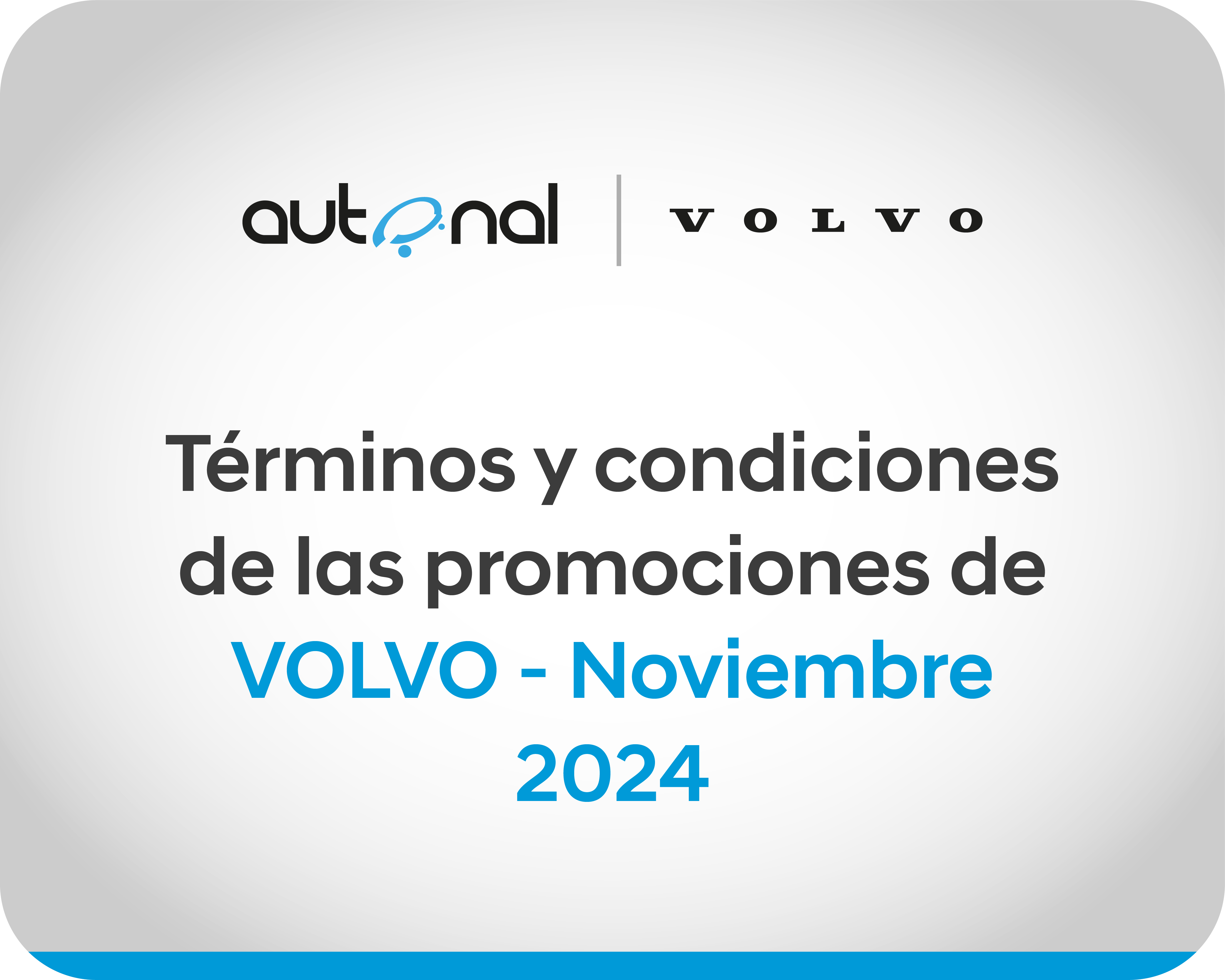 Términos y Condiciones de las Campañas de VOLVO Noviembre 2024