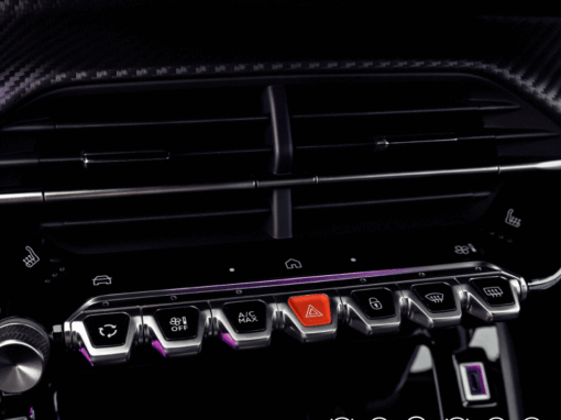 Peugeot 2008 Teclas Piano