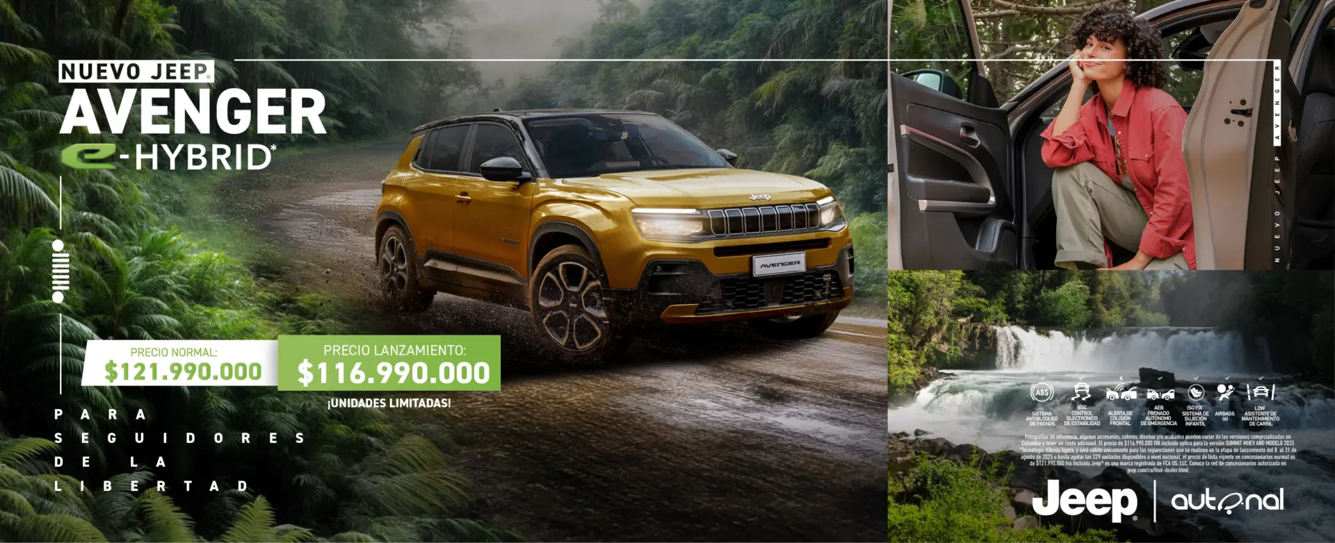 Banner Jeep Avenger Web