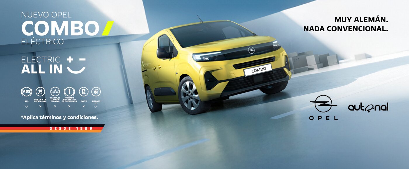 Banner Opel Combo Eléctrico