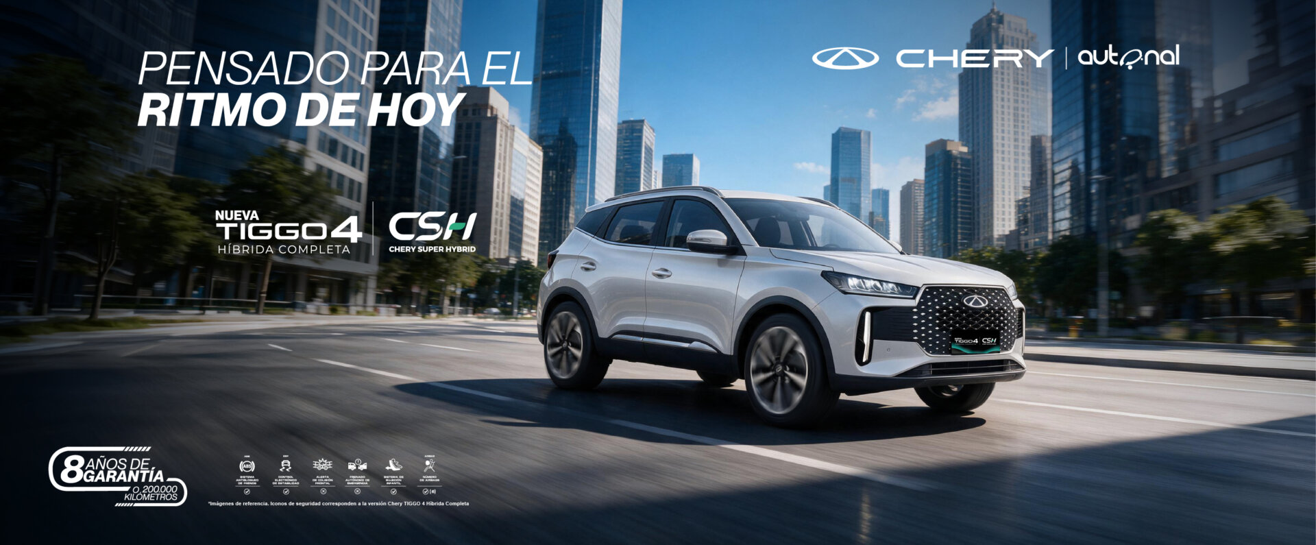 Nuevos Banner Chery Tiggo 4 CSH